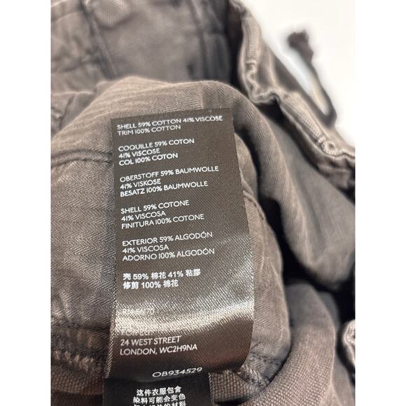 FREE PEOPLE Margate High Waist Paper Bag Style Pleated Drawstring Pants S - Picture 7 of 7